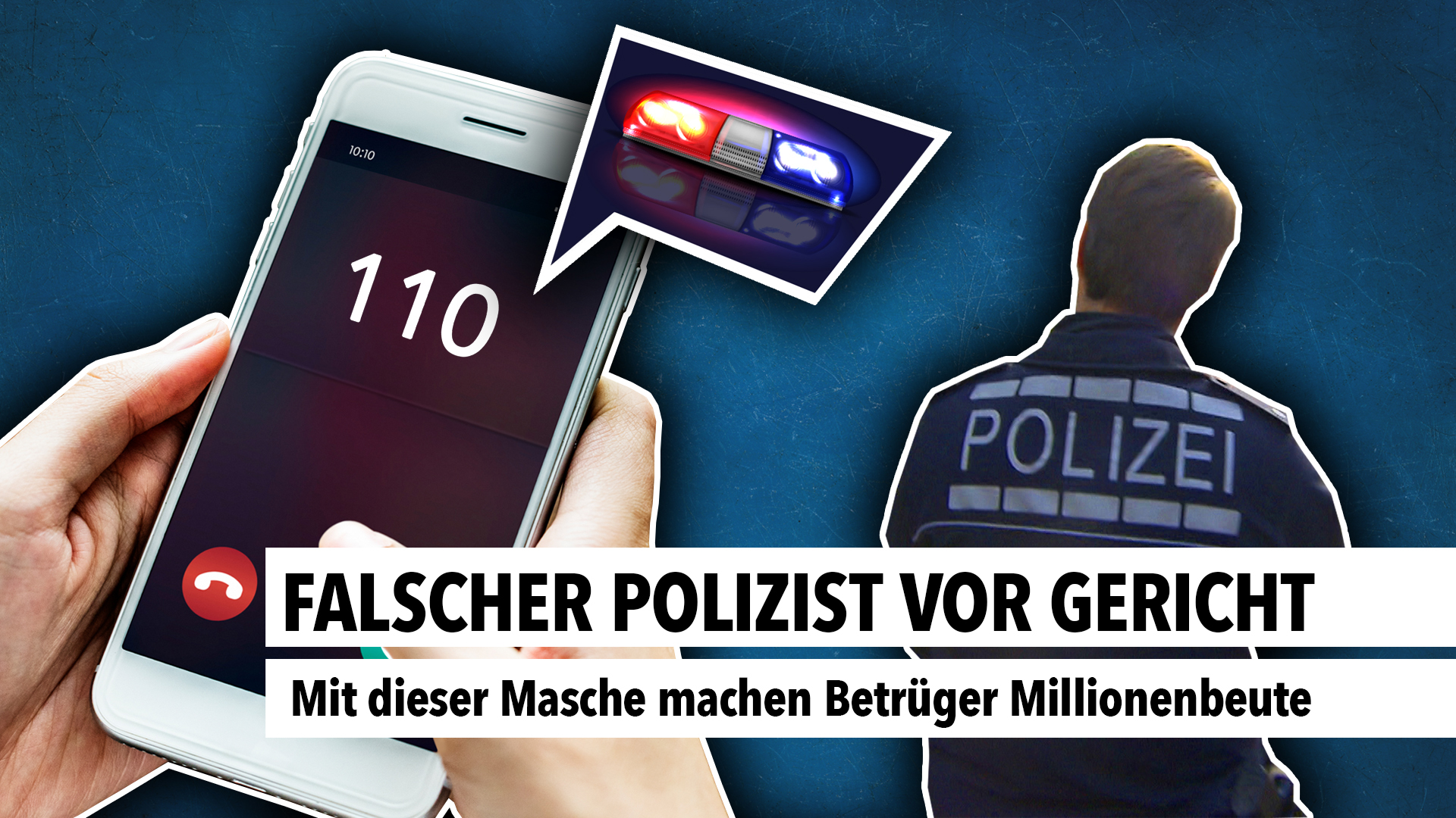 Falscher Polizist Vor Gericht - RON TV