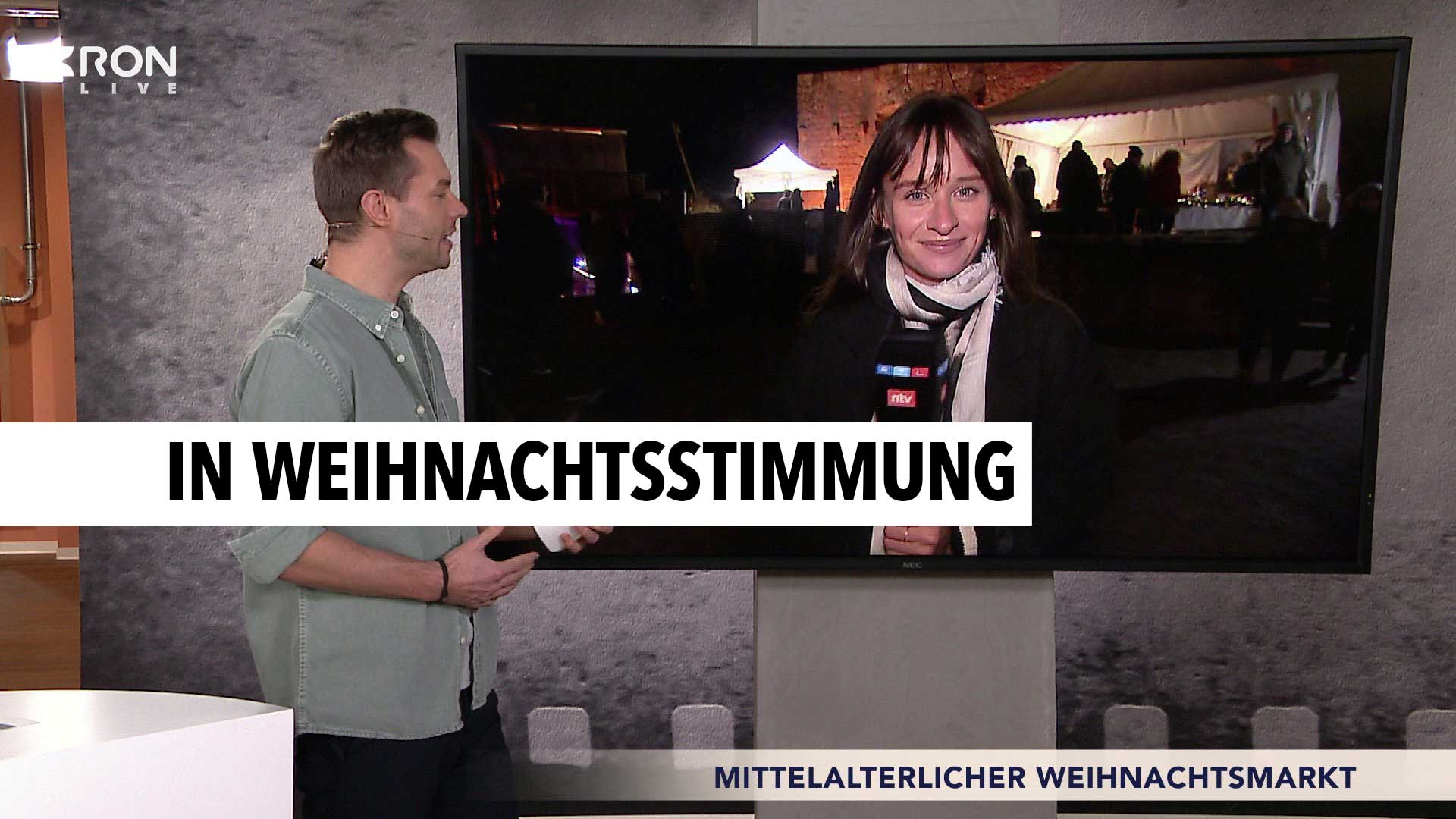 Mittelalterlicher Weihnachtsmarkt in Klingenmünster RON TV